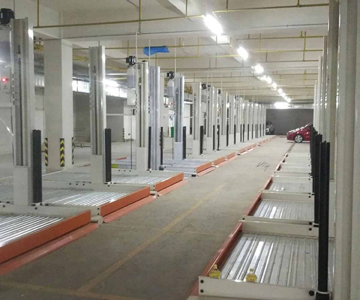 兩層簡(jiǎn)易升降類立體車(chē)位過(guò)驗(yàn)收